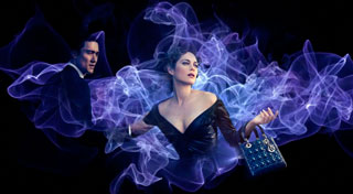 迪奥：Lady Blue Shanghai