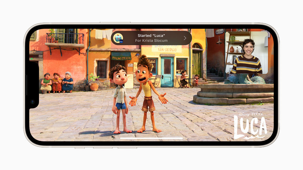 Disney+ 很快将支持同播共享，以便用户在进行 FaceTime 通话时共赏心爱影片和电视节目。