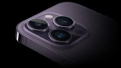 苹果手机 14 Pro 后置摄像头