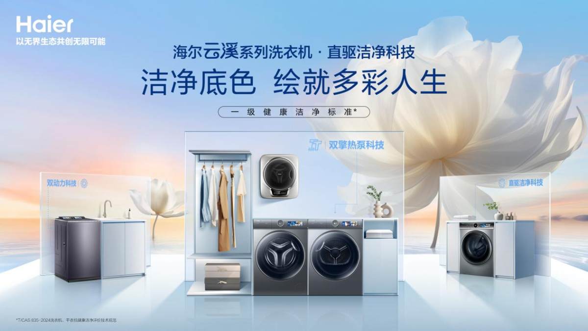 海尔云溪:中国洗衣机行业的第一型号